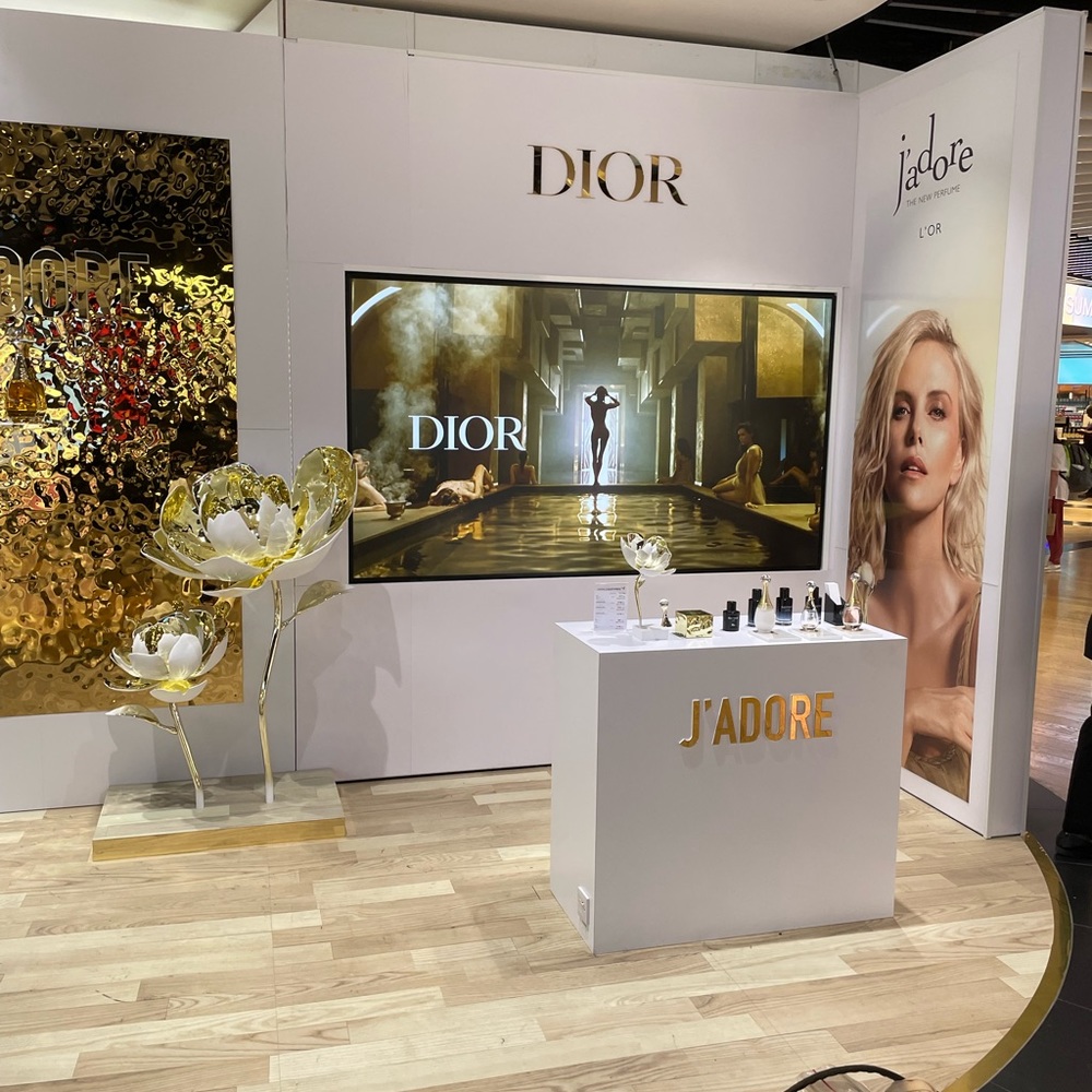 DIOR Duty free London Heathrow